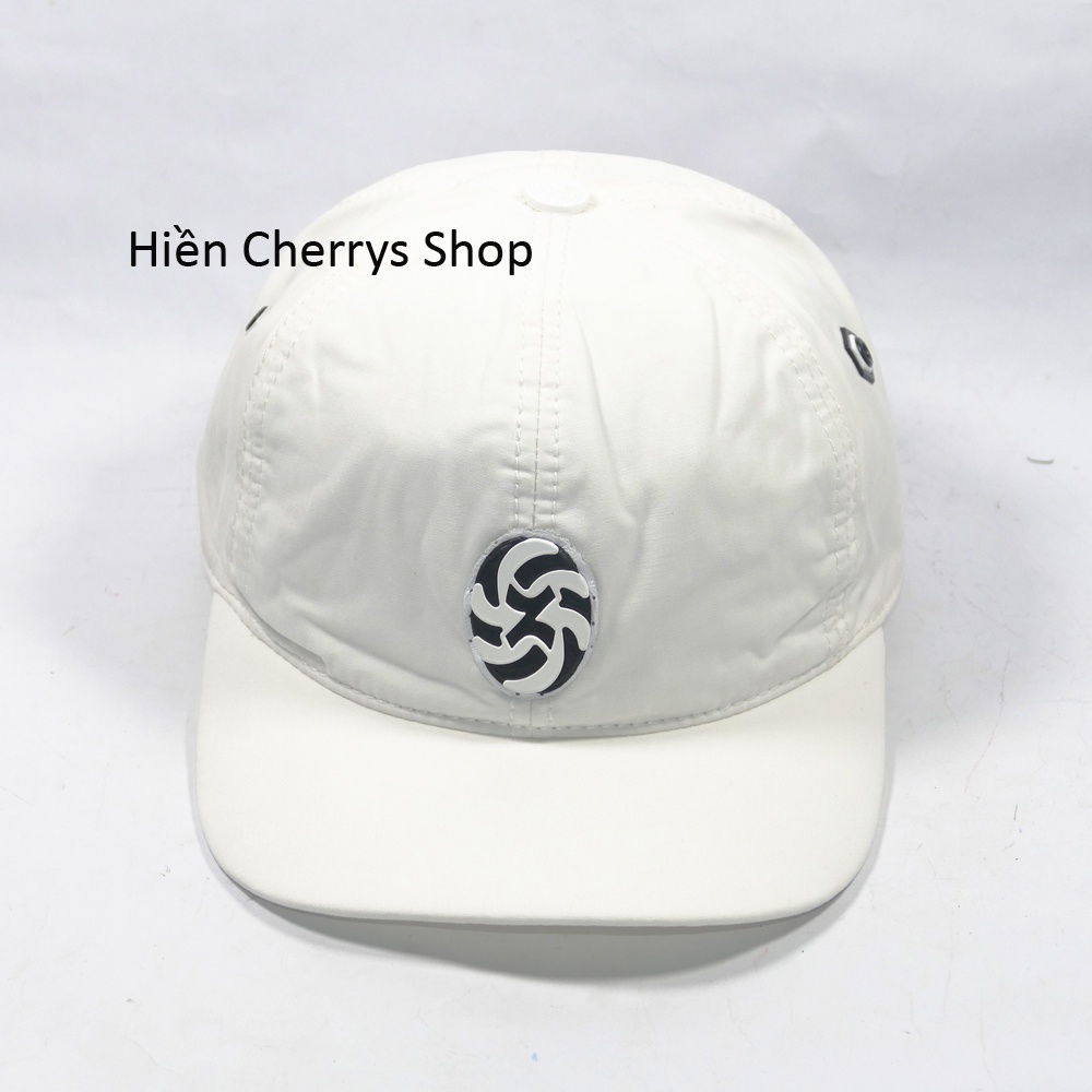 [ Hình thật ]Nón kết cao cấp  - Chất liệu vải kaki kết hợp với mặt da tròn họa tiết &amp; chữ Z cùng với sò kiểu nổi bật.