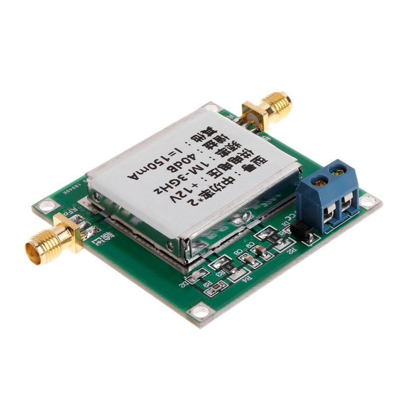 Mô đun khuếch đại nguồn điện 1-3000MHz 3Ghz Gain 40dB LNA RF