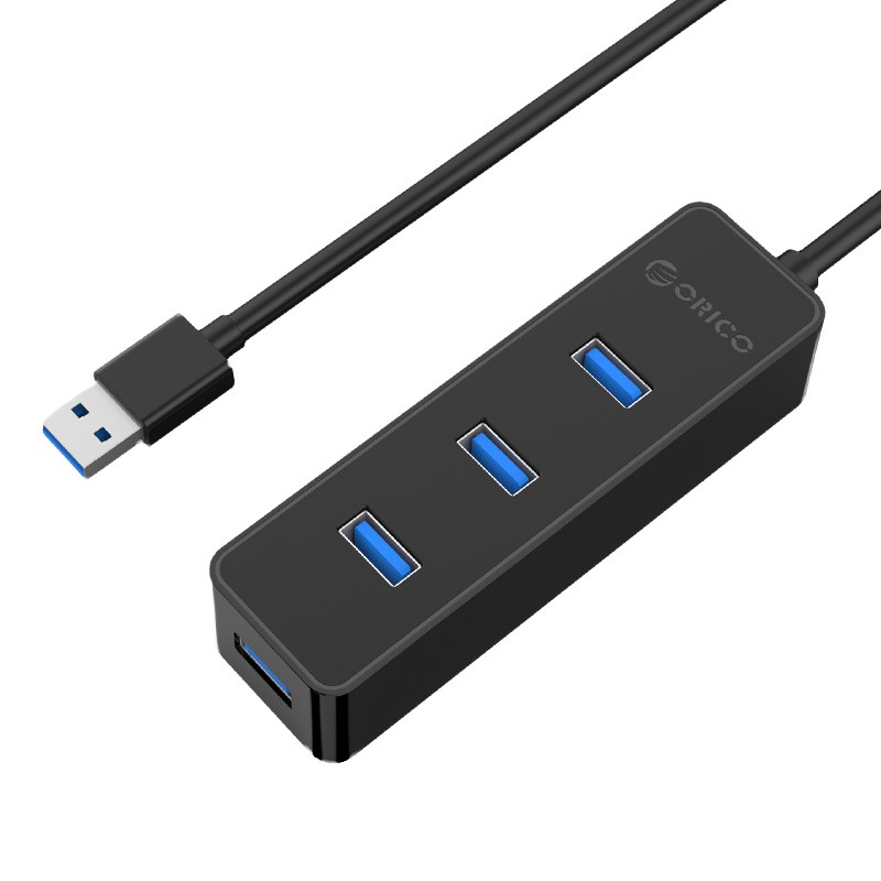 Bộ chia USB HUB 4 cổng USB 3.0 ORICO W5PH4-U3-BK - Nhà Phân Phối Chính Hãng