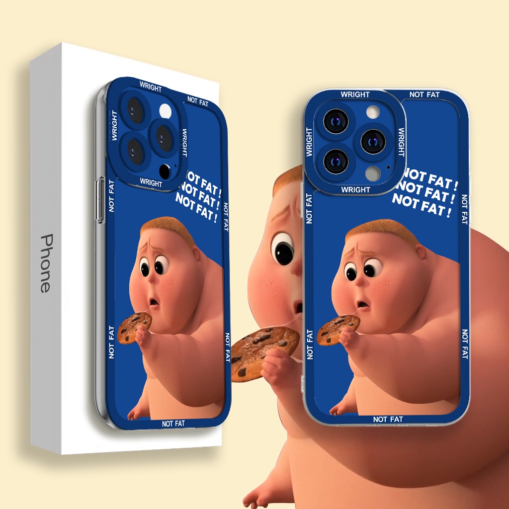 Ốp lưng iphone cạnh vuông wrightcase Jimbo Boss Baby 6plus/6splus/7/7plus/8/8plus/x/xs/11/12/pro/max/plus/promax