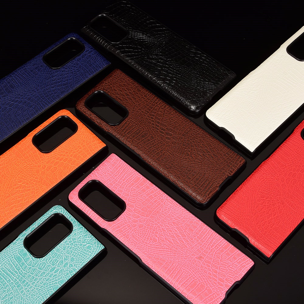 Ốp Điện Thoại Da PU Cứng Họa Tiết Da Cá Sấu Cổ Điển Cho Xiaomi Mi Mix Fold / Vivo X Fold / OPPO Find N