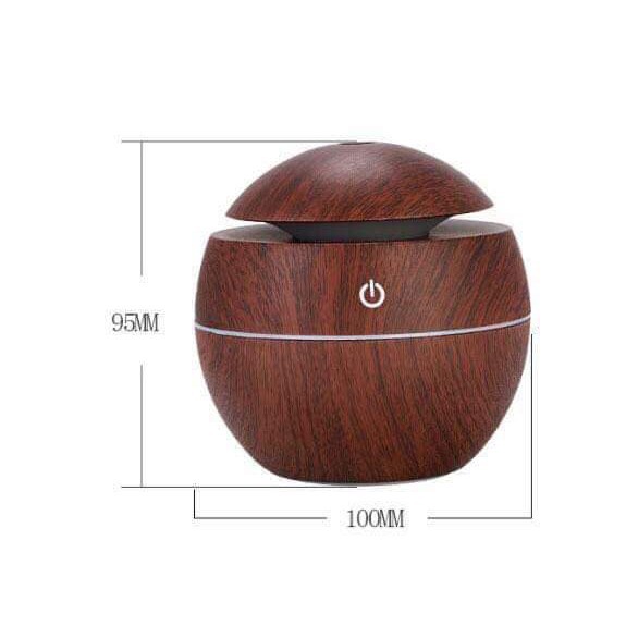 HOT - MÁY XÔNG TINH DẦU PHUN SƯƠNG TẠO ẨM VÂN GỖ MẪU MỚI 2019 - HÀNG CHUẨN 100%