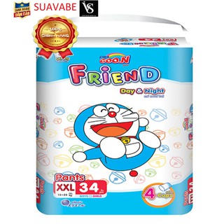 [Mẫu Mới] Đủ Size Tã Quần GooN Friend M54 L46 XL40 XXL34 XXXL22