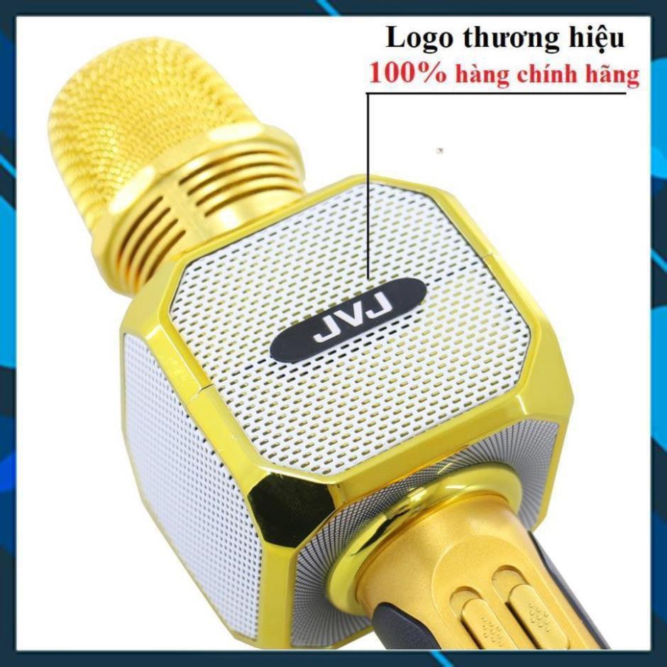 SALE SỐC  Micro Karaoke JVJ SD - 10 không dây kết nối bluetooth hỗ trợ ghi âm pass chuẩn hàng chính hãng