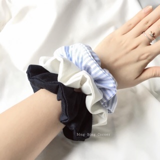 Scrunchies - Set Sea (Linen)