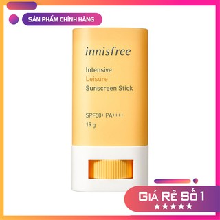 Kem chống nắng dạng thỏi Innisfree Intensive Leisure Sunscreen Stick SPF50+ PA++++ 19G