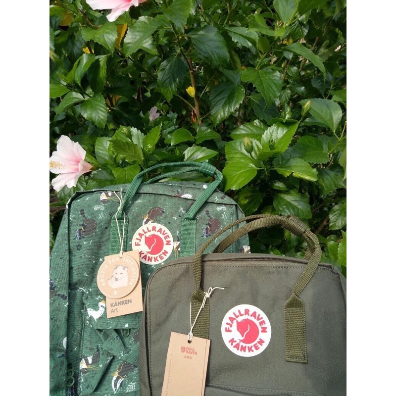 Balo kanken hoạ tiết size classic