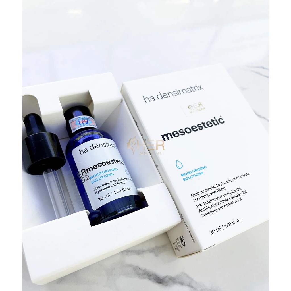 Tinh chất cấp nước dưỡng ẩm chống lão hóa da Mesoestetic HA Densimatrix Serum 30 ml