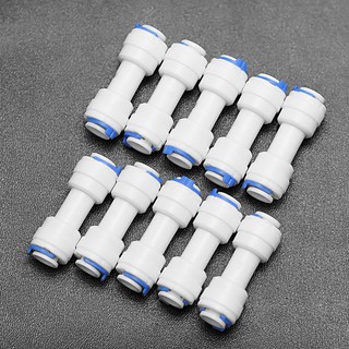 Bộ 10 nối thẳng 2 đầu dây 6mm nối nhanh