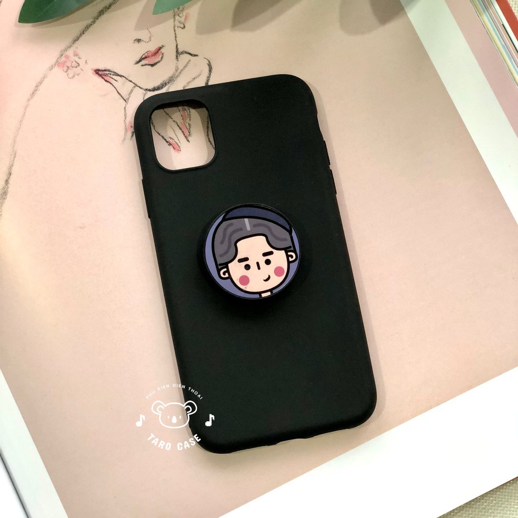 Giá đỡ chống lưng điện thoại ⚡ 𝐅𝐑𝐄𝐄𝐒𝐇𝐈𝐏 ⚡ Popsockets smiley family phong cách hoạt hình dễ thương. | BigBuy360 - bigbuy360.vn