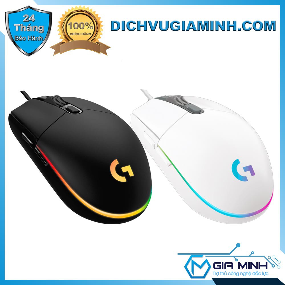 Chuột Gaming Logitech G102 Gen 2 Lightsync - Hàng Chính Hãng