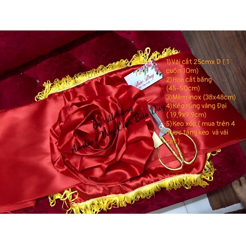 Bộ cắt băng khánh thành, bộ cắt băng khai trương