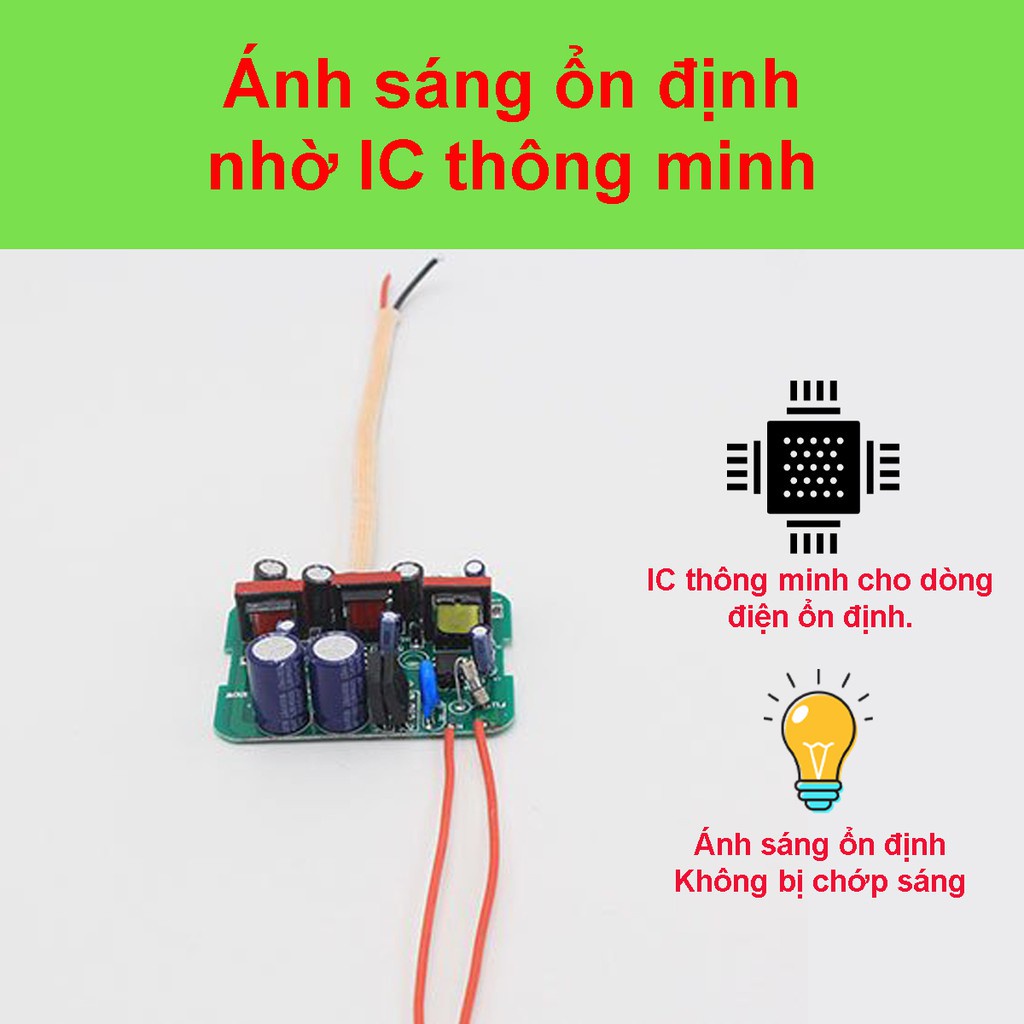 Bóng đèn LED 150W 100W 80W 50W TẢN NHIỆT NHÔM siêu sáng tuổi thọ 30.000 giờ, LED BULB trụ Live Stream tiết kiệm điện
