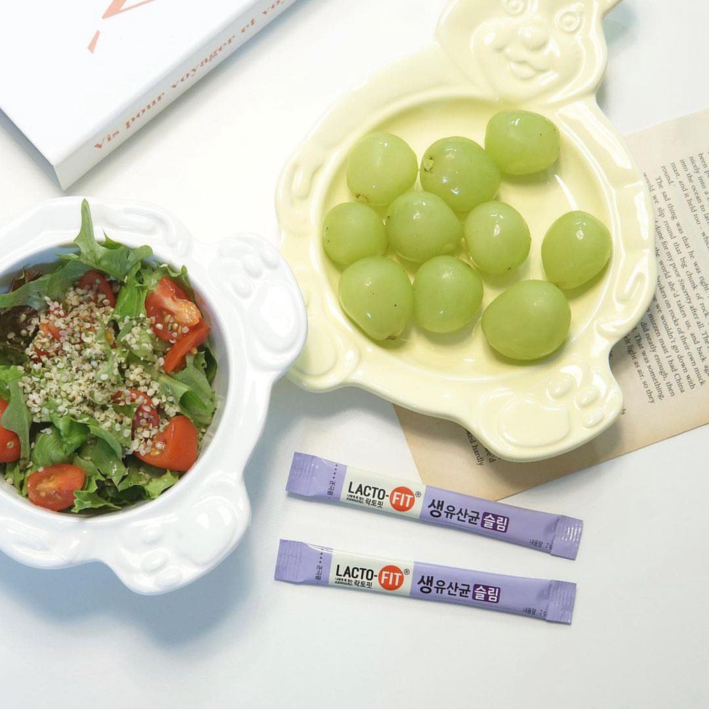 Men tiêu hoá LACTO-FIT SLIM tím  - Nội địa Hàn Quốc