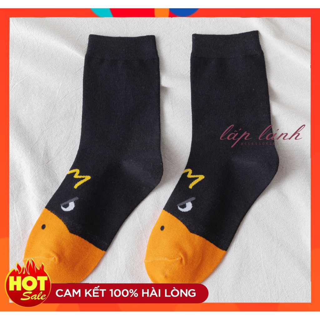 [Có sẵn] TẤT VỚ CỔ CAO HÌNH CHÚ CHIM MẶT QUẠU DỄ THƯƠNG ĐÁNG YÊU QUÀ TẶNG TÌNH YÊU Ý NGHĨA VALETINE VO008