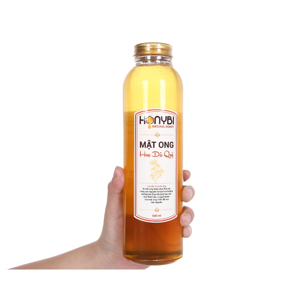 Mật Ong Hoa Dã Quỳ 500ml từ vùng cao nguyên từ loài hoa hướng dương tạo nên mùi thơm dịu, vị ngọt thanh