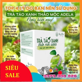 [CAM KẾT CHÍNH HÃNG] Trà táo xanh giảm cân Kelly 1 hộp