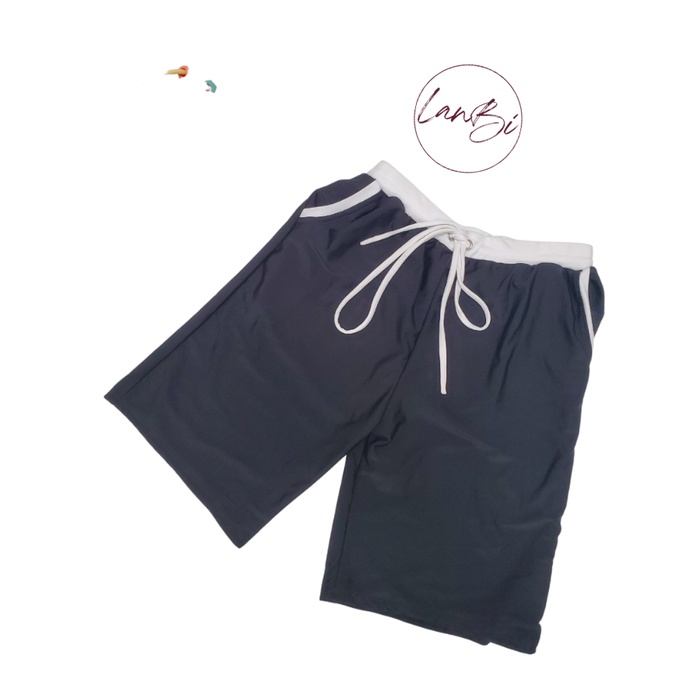Quần Bơi Nam Lanbishop Viền Màu Có Túi Lanbi -006
