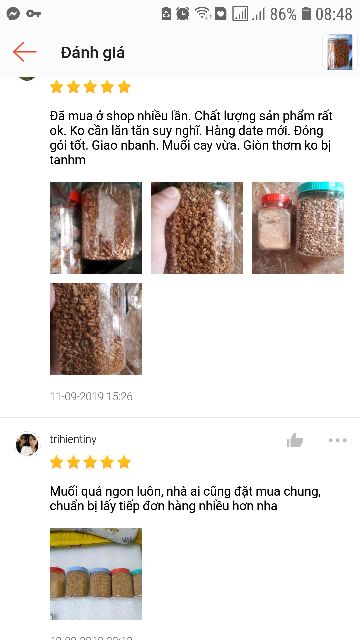 [Mã 77FMCGSALE1 giảm 10% đơn 250K] 0.5kg Muối Tôm nguyên hột chính gốc Tây Ninh ko tanh, ko quá cay siêu ngon Tây Ninh! | BigBuy360 - bigbuy360.vn