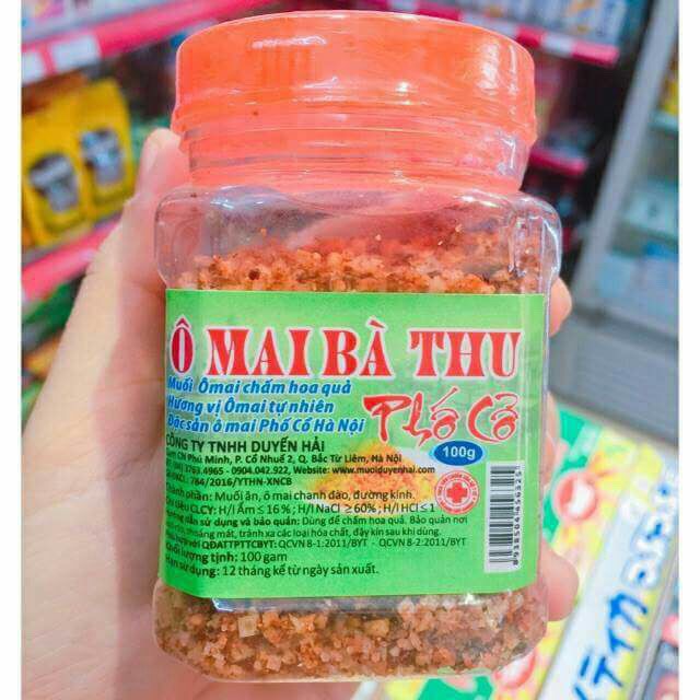 Muối ô mai Bà Thu lọ 100g