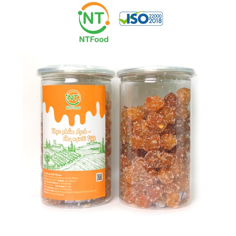 [Mã BMBAU50 giảm 7% đơn 99K] Mứt mơ chanh muối NTFood hủ pet 400Gr - Nhất Tín Food