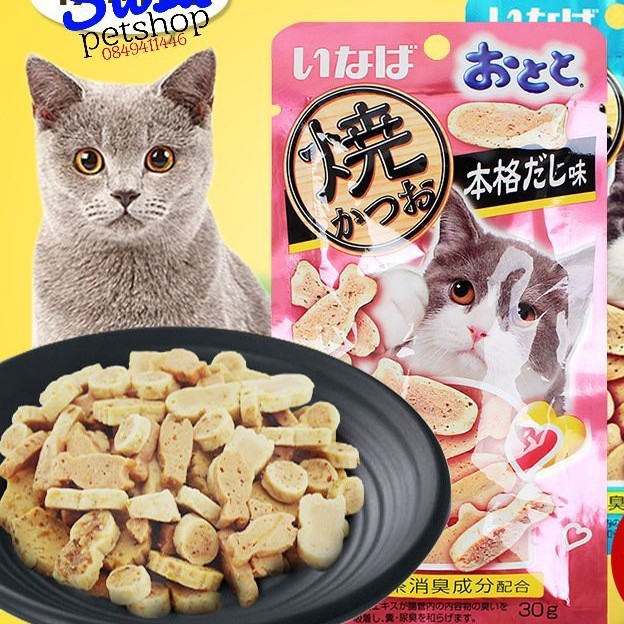 Bánh cá nướng INABA CHURU cho Mèo