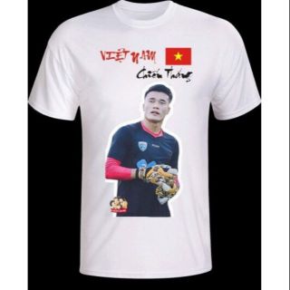 Áo in hình thủ môn Bùi Tiến Dũng và đội tuyển U23 VN đủ màu, đủ size