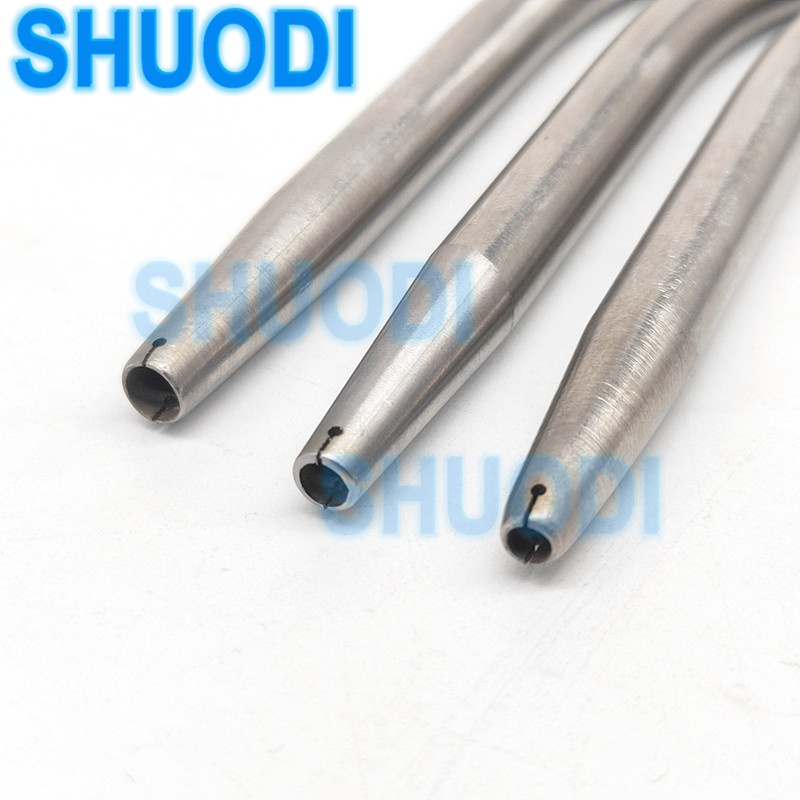 Dụng Cụ Vệ Sinh Răng Miệng Bằng Thép Không Gỉ Có Lỗ