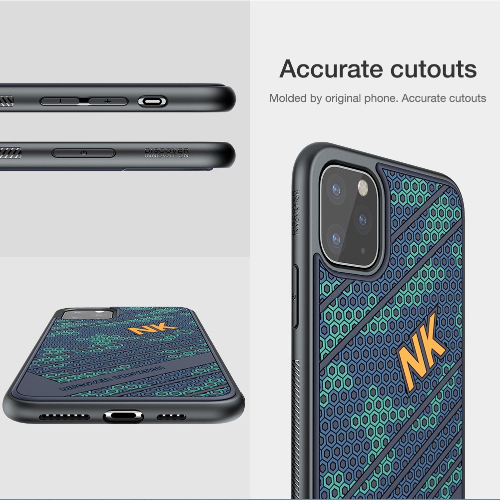 Ốp cao cấp IPhone 11 , iPhone 11 Pro , iPhone 11 Pro max chính hãng NILLKIN Striker Case chống sốc 3 lớp tinh sảo