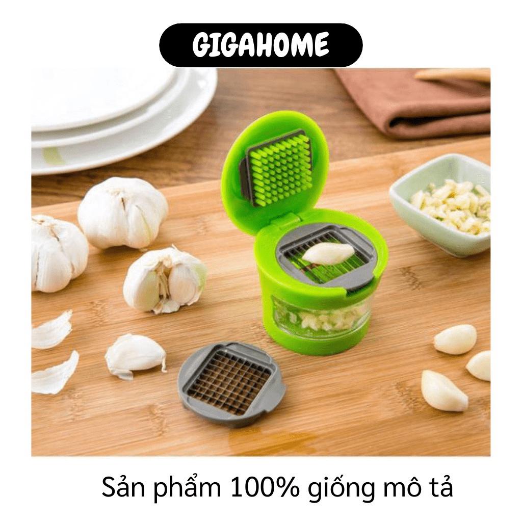 Máy Xay Tỏi GIGAHOME Dụng Cụ Xay, Băm, Nghiền Hành, Tỏi, Ớt Bằng Tay Tiện Lợi 5876