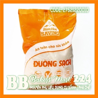 💥 hàng chuẩn 💥 đường cát sạch biên hòa saving - gói 1kg