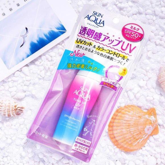 Kem chống nắng SKIN AQUA Tone Up UV SPF50+ PA++++ 40ml hàng Nhật nội địa
