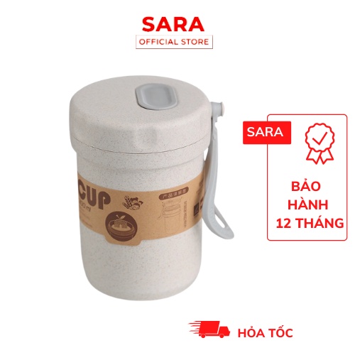 Cốc Canh Lúa Mạch Văn Phòng Cao Cấp 300ml