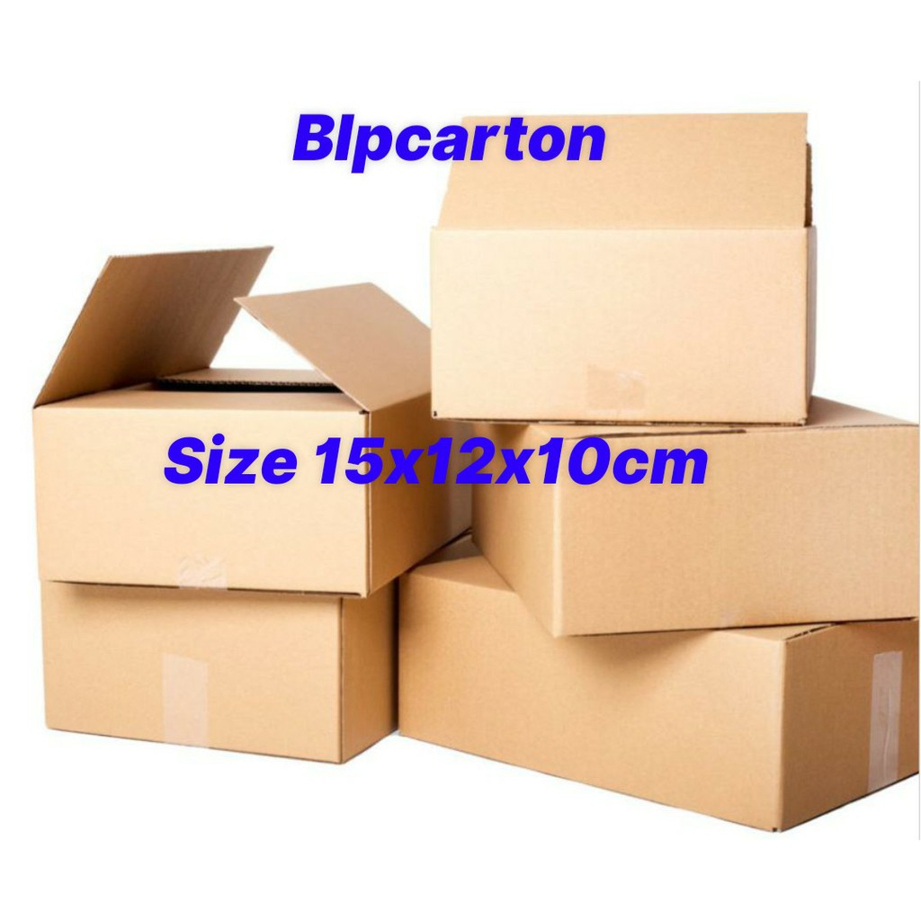 Thùng carton size 15x12x10cm bộ 50 hộp
