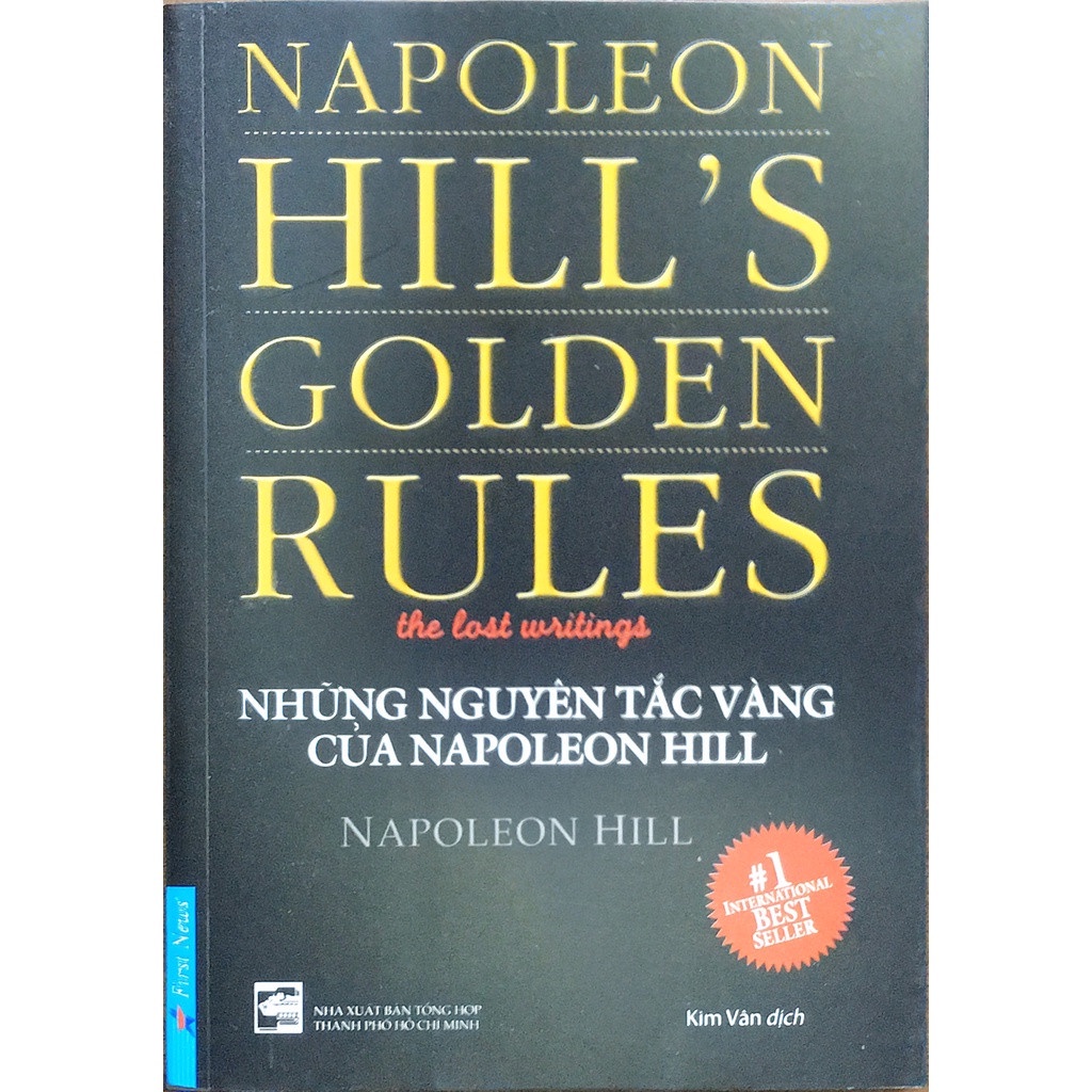 Sách - Những Nguyên Tắc Vàng Của Napoleon Hill - AD.BOOKS