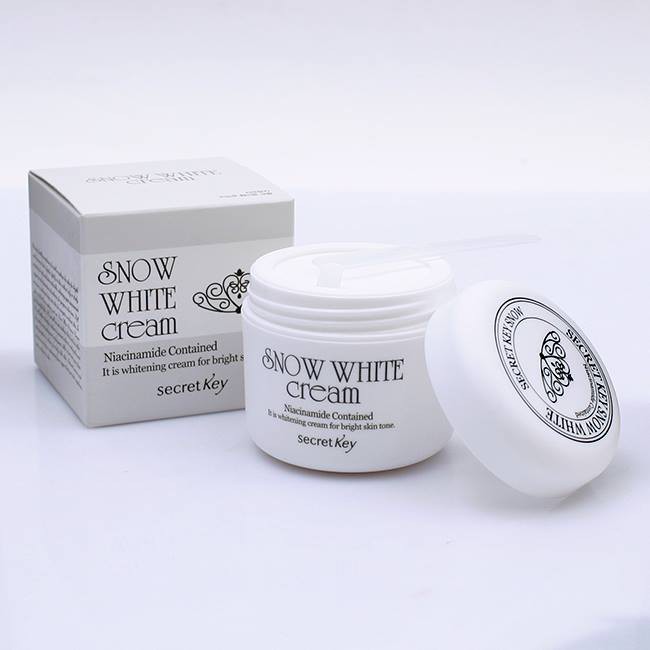 Kem Dưỡng Trắng Da, Chống Lão Hóa Secret Key Snow White Cream