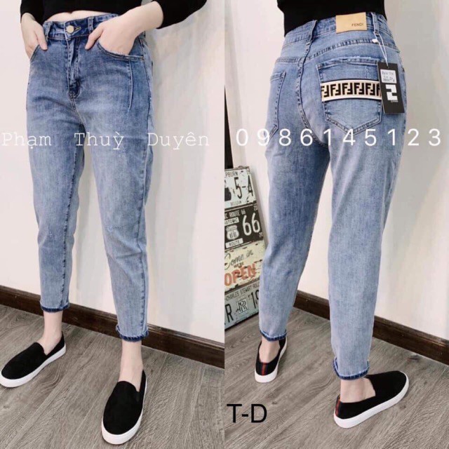 Quần bò dây túi FF TDV567