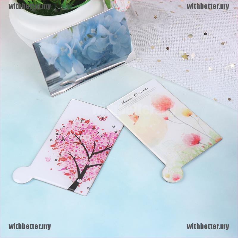 (hàng Mới Về) Gương Trang Điểm Mini Bỏ Túi Bằng Thép Không Gỉ Tiện Lợi | BigBuy360 - bigbuy360.vn