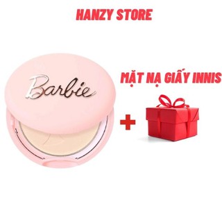 Phấn phủ Eglips x Barbie Blur Powder Pact dạng nén kiềm dầu, che phủ tốt - HanZy Store