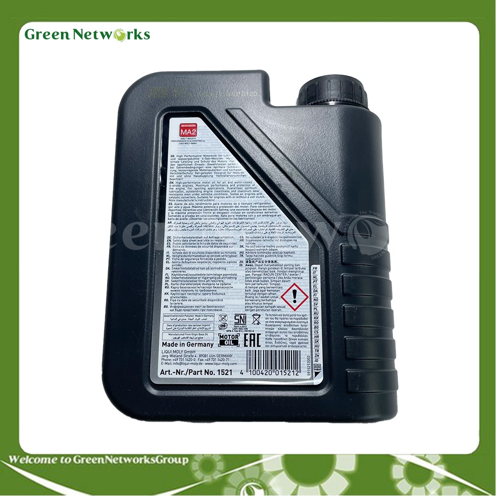 Nhớt Liqui Moly Motorbike Street và Scooter 4T 10W40 1Lit - Nhớt cao cấp và chính hãng - GreenNetWorks