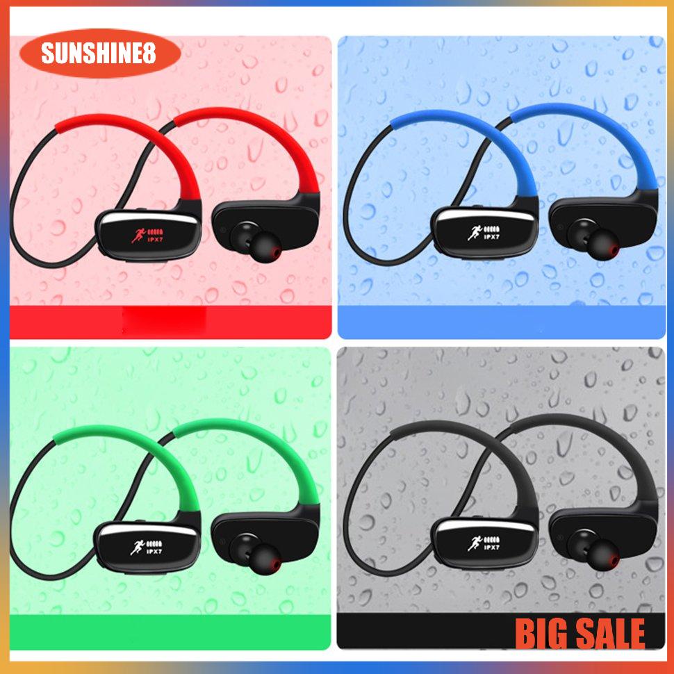 【SUN】Wireless Headset Sports Head-Neck Style Binaural Stereo Rear-Mounted 1 Pcs