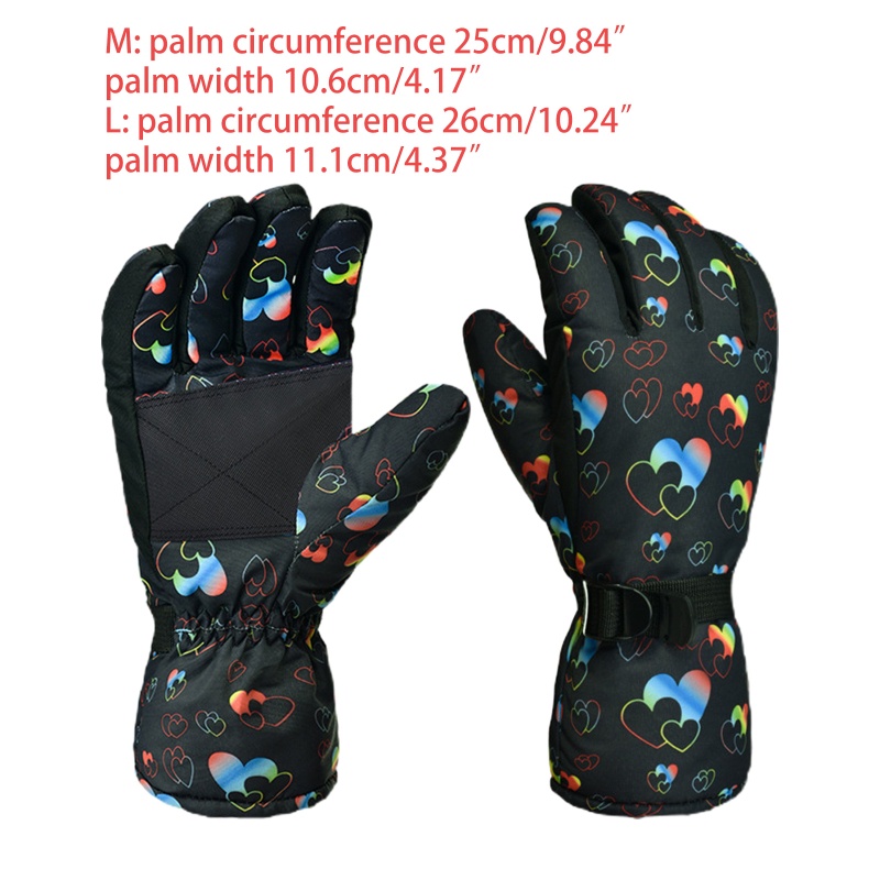 Đôi Găng Tay Trượt Tuyết Chống Nước Giữ Ấm Mùa Đông Có Thể Điều Chỉnh Dành Cho Nam Nữ