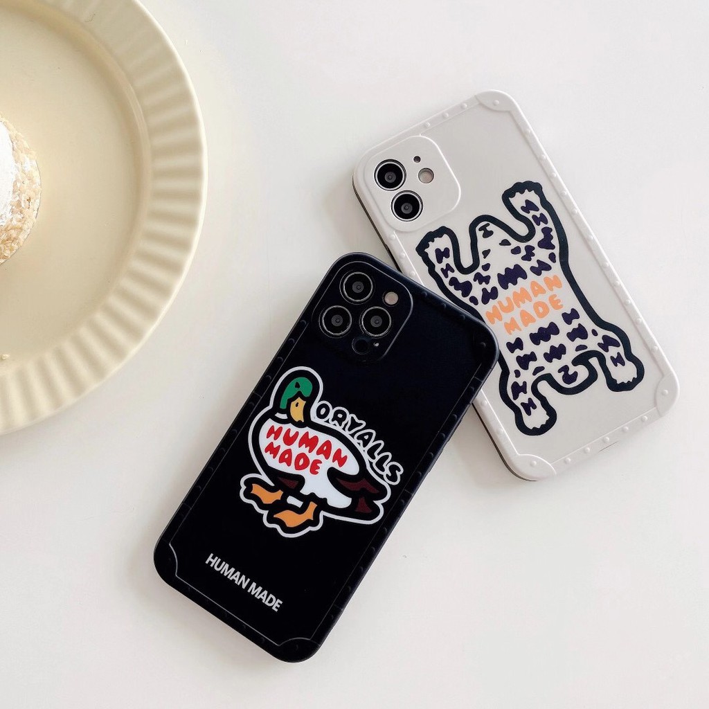 Hợp iphone case 12/12mini/12pro/12pro max/11/11pro/11pro max/xs max/xr/xs/x/8/7/8plus/7plus Human made   Loving Edge  Ống kính bảo vệ trọn gói | BigBuy360 - bigbuy360.vn