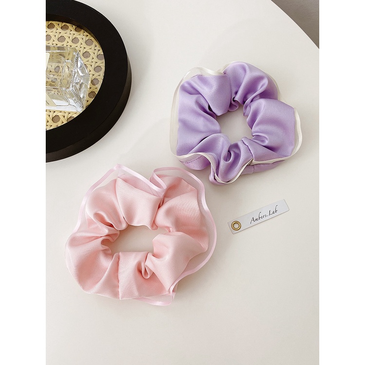 Dây Thun Cột Tóc Màu Trơn Thiết Kế Mới