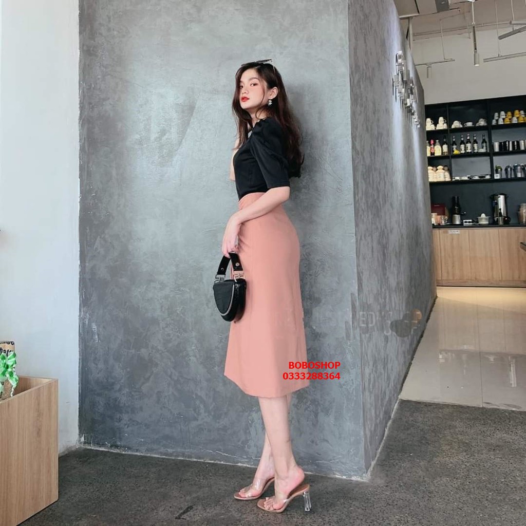 chân váy chữ A dây rút suông dài 💖FREESHIP💖 | BigBuy360 - bigbuy360.vn