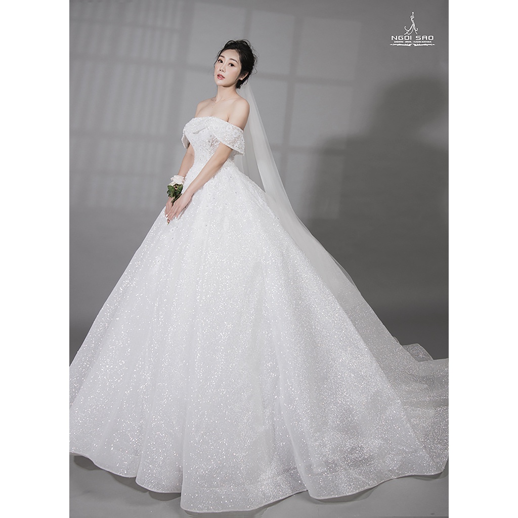 Váy cưới thiết kế Akina Luxury AC07