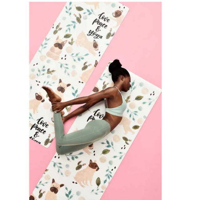 Thảm tập Yoga PU in hoạ tiết SIGEDN