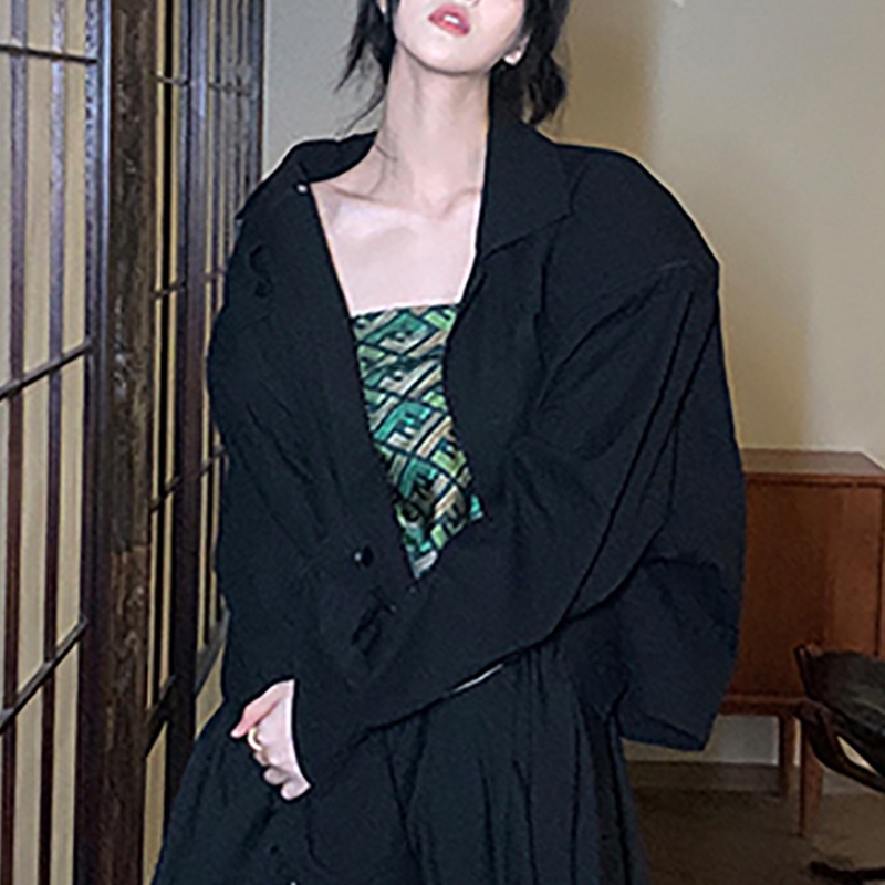 Áo khoác tay dài màu trơn thời trang cho nam size S-5XL