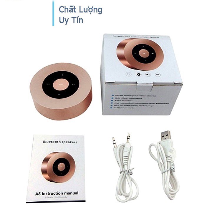 Loa bluetooth Keling A8 cảm ứng hỗ trợ khe cắm thẻ nhớ