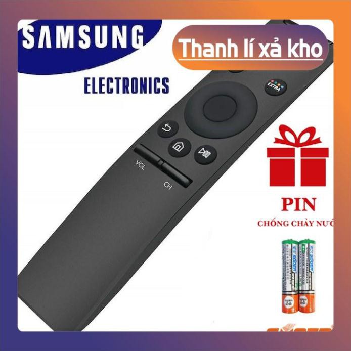 free ship REMOTE ĐIỀU KHIỂN TIVI SAMSUNG 4K SMART CONG (LƯNG ĐEN - KHÔNG VOICE - GIÁ TỐT)